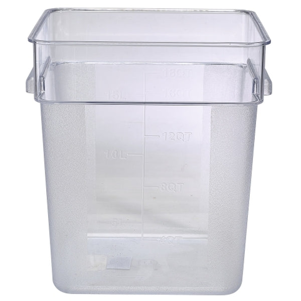Square Storage Container (No Lid) 17.1lt – McNeill Hotelware