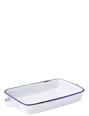 Avebury Blue Large Rectangular Dish 22cm