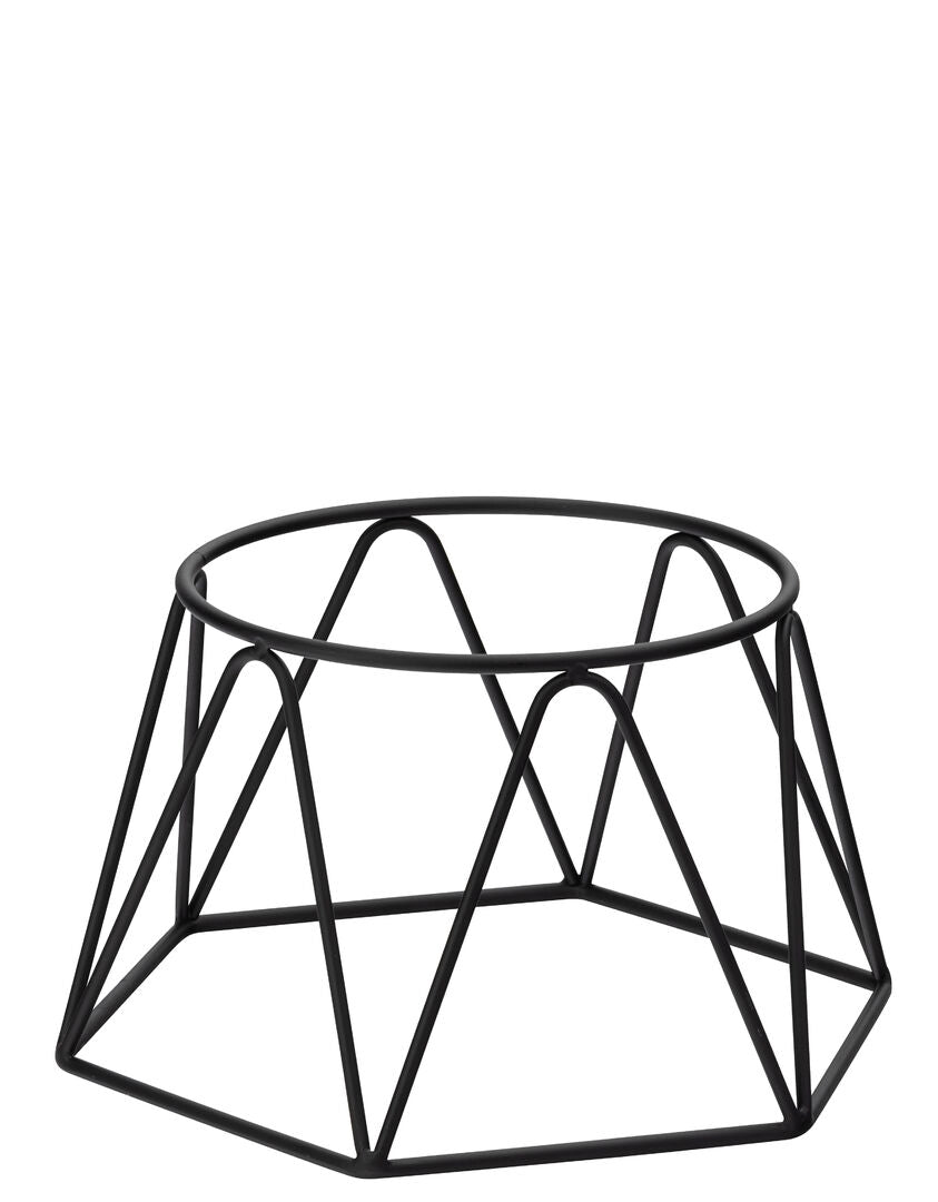 Matt Black Plate Riser - 16.5cm x 13cm – McNeill Hotelware