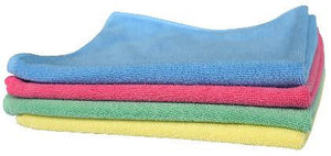 Microfibre Cloths - Blue - pack 10