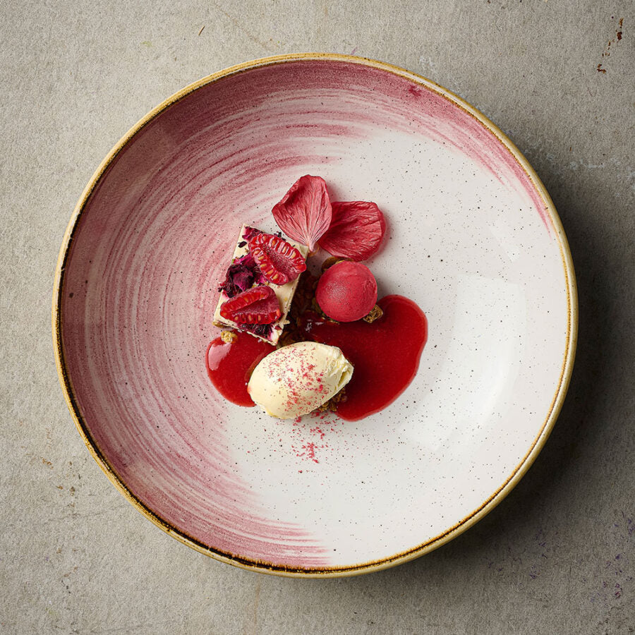 Petal Pink Stonecast Plates Churchill Stonecast Accents Petal Pink