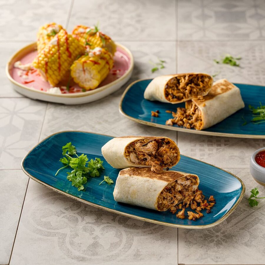 Java Blue Menu Tci Stonecast Java Blue Chefs Oblong Plate 34.5cm x 18.5cm – McNeill Hotelware