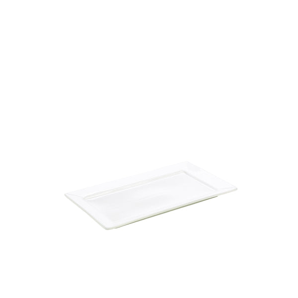 Genware White Porcelain Rectangular Plate 24cm x 17cm – McNeill Hotelware