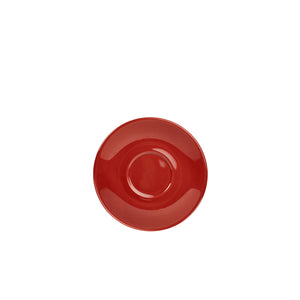 Porcelain Red Saucer 12cm