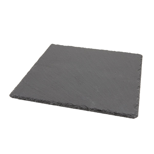 Slate Platter Natural Edge 28cm x 28cm – McNeill Hotelware